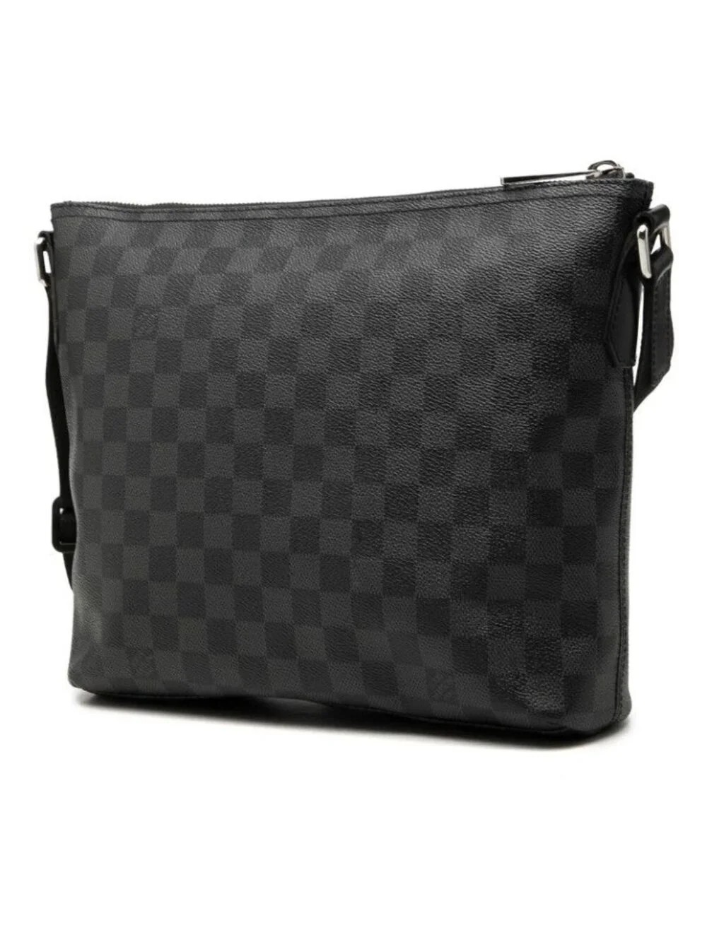 Louis Vuitton Damier Graphite Mick PM Crossbody Shoulder Bag Black Gray Leather